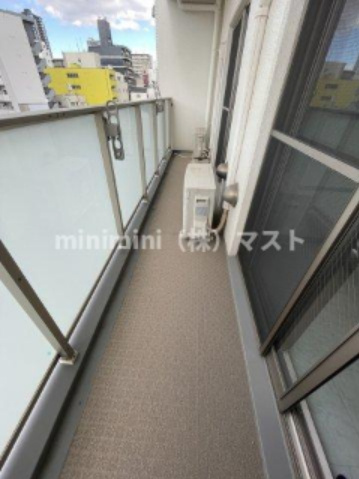 エルミタージュ難波南Ⅲのバルコニー|別部屋参考写真