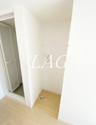 【設備】 | 清明 | 室内洗濯機置き場です