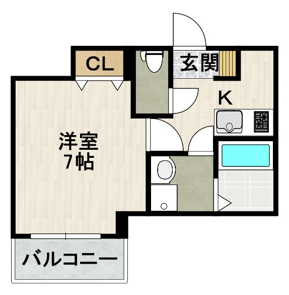 ココングランジュール川西小花の間取り