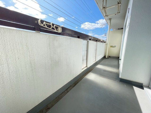 ◆２０２５年６月リフォーム完了◆駅徒歩２分◆南向き◆エルシティ桃山のバルコニー|バルコニー