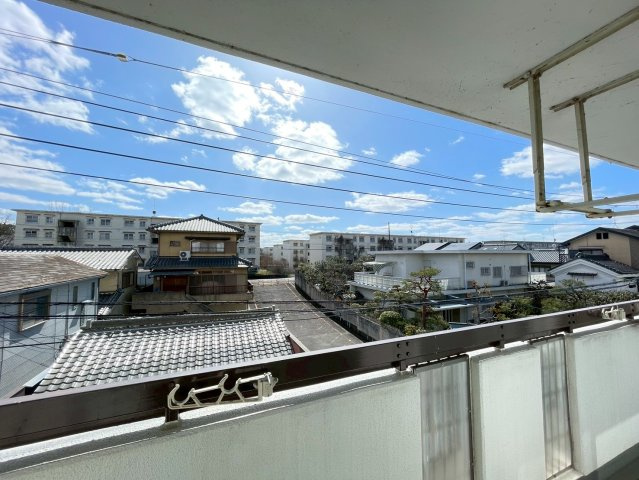 ◆２０２５年６月リフォーム完了◆駅徒歩２分◆南向き◆エルシティ桃山の展望|バルコニーからの眺望
