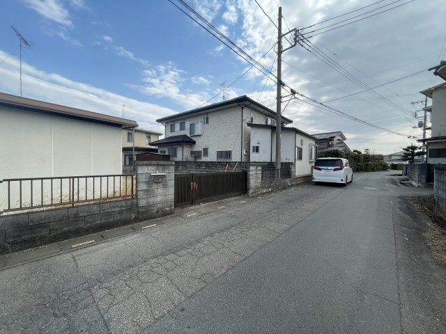【前面道路含む現地写真】 | 深谷市長在家　売地　全1区画　　