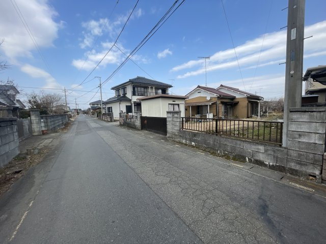 【前面道路含む現地写真】 | 深谷市長在家　売地　全1区画　　