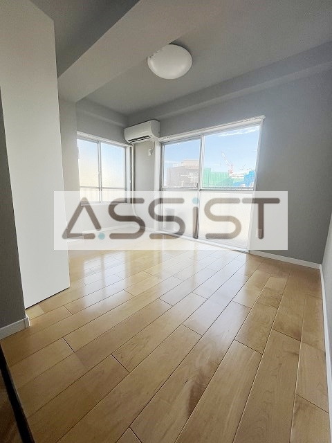 浜マンションの寝室