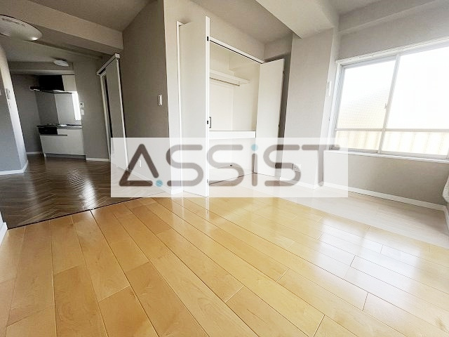 浜マンションの居間・リビング