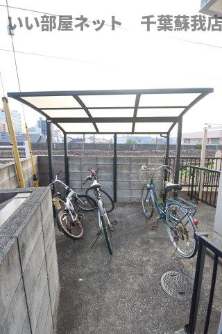 レジデンスおゆみ野B棟のその他共用部分|駐輪場