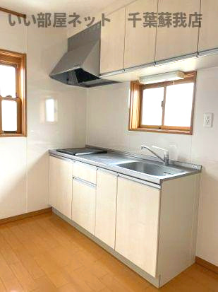 レジデンスおゆみ野B棟のキッチン|お料理しやすいキッチンです