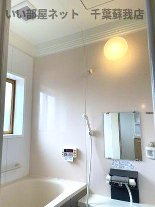 レジデンスおゆみ野B棟の浴室|お風呂です