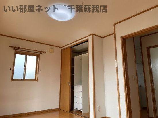 レジデンスおゆみ野B棟の収納|大きなものも収納できそうです