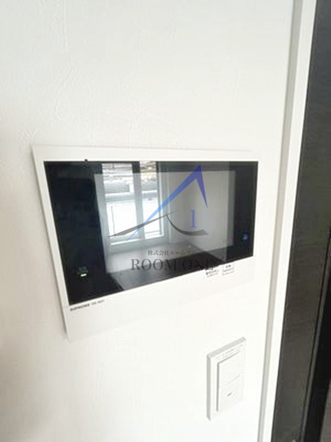 ＡＺＥＳＴ堀切菖蒲園Ⅲのセキュリティ|モニター付きインターホンです。