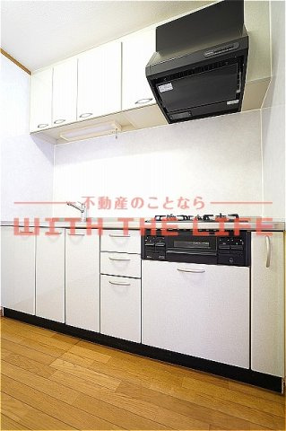 ディアコート【キャッシュバック対象物件】のキッチン|コンパクトなキッチンで掃除もラクラク