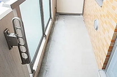 エクセレント東綾瀬のバルコニー