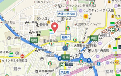 【地図】 | セレブコート梅田