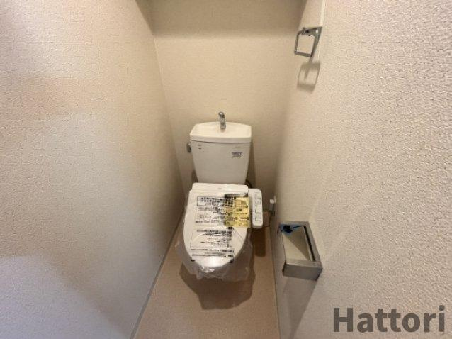 ルーエ江坂のトイレ