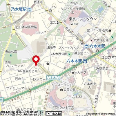 【地図】 | ガリシアレジデンス六本木