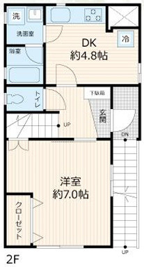 清水町　中古戸建の間取り