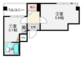 【間取り】 | ニュー第一ビル