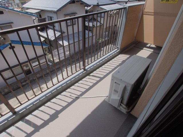 コーポ尾崎のバルコニー