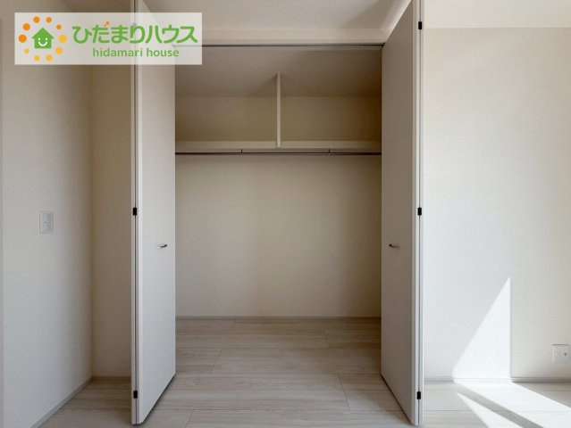 いわき市泉玉露1丁目1期　新築戸建　2号棟の収納|洋室A　収納