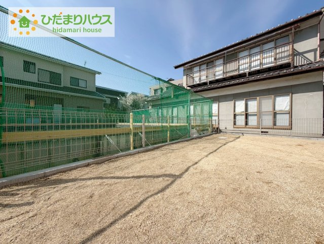 いわき市泉玉露1丁目1期　新築戸建　2号棟の庭|お庭付物件になります！お庭遊びや、プールなどお子様も大喜び(^^)