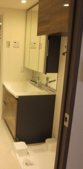 LEXE文京白山の独立洗面台|※別室参考写真です。