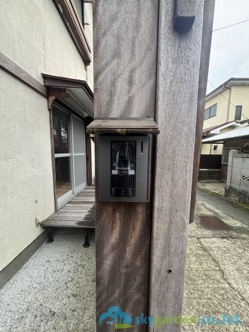 小田原市久野　中古戸建の防犯設備