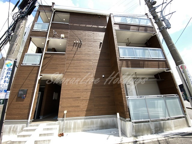 鎌倉市大船３丁目のアパートの外観