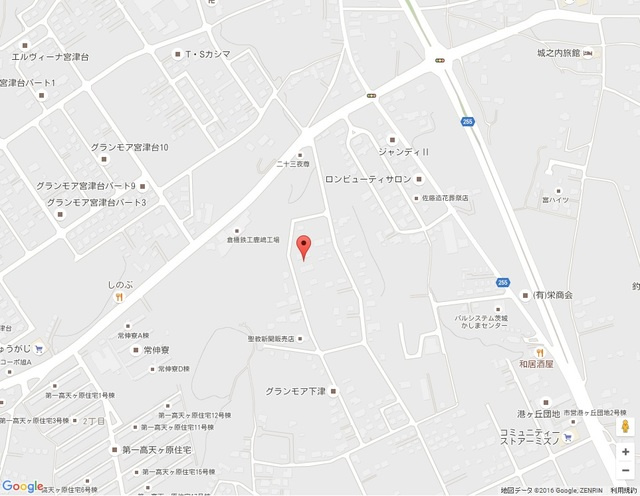 Ｍａｉｓｏｎ ｌａ ｍｅｒ Ⅱの地図|案内図