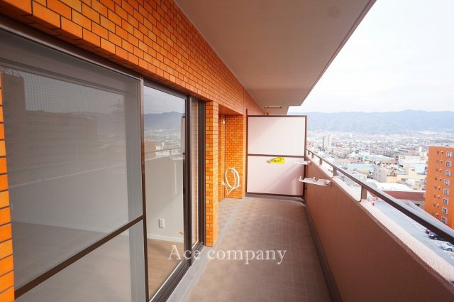 【バルコニー】 | ライオンズマンション若江東一番館 | 十分な広さを確保した南向きのバルコニーです☆