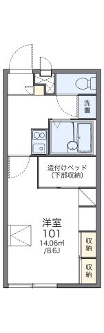 レオパレスグランデの間取り|画像2