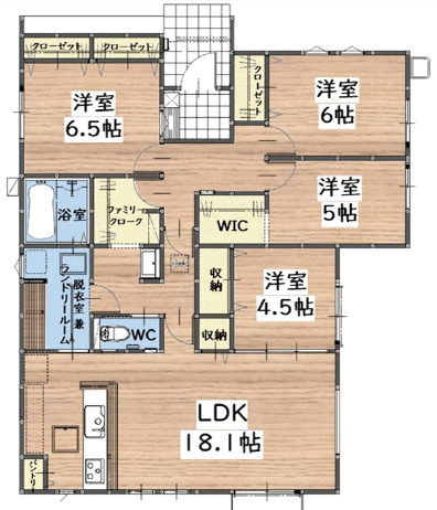 筑紫野市大字阿志岐3期　1号棟