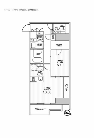 【間取り】 | シーズンフラッツ新大塚