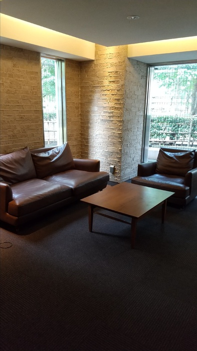 カスタリア荒川のロビー