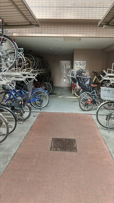 カスタリア荒川のその他共用部分|駐輪場