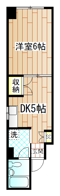 カンフリエの間取り