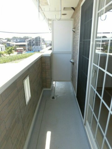 サンリット　スクエアーＳ．Ｋのバルコニー|広々としたバルコニーです