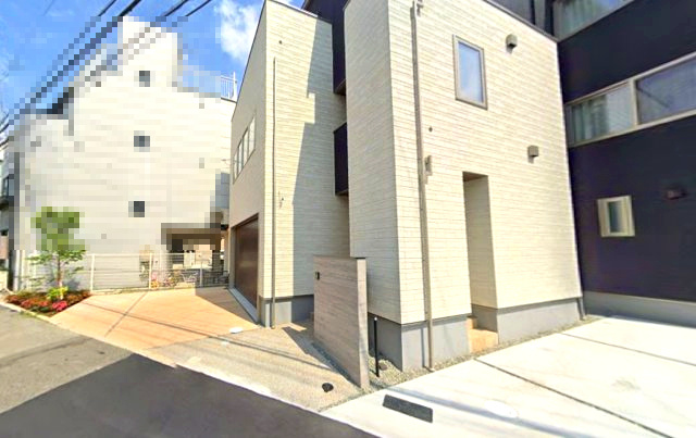 西宮市広田町の外観|制震ダンパーを採用