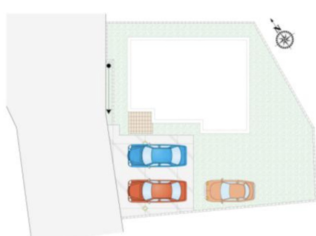 【区画図】 | 熊谷市肥塚1丁目　新築戸建　全2区画　1号棟