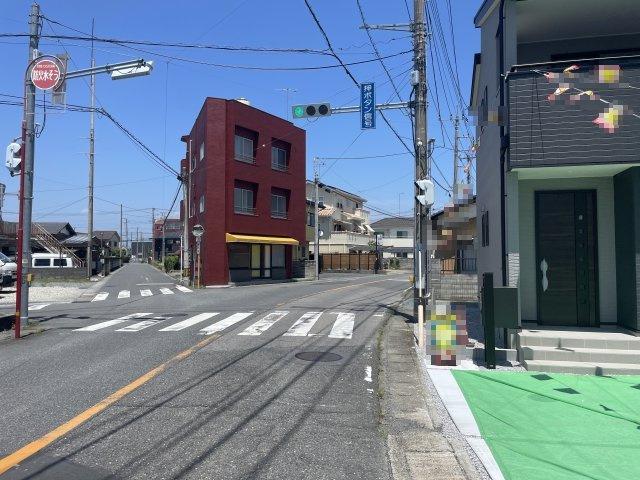 【前面道路含む現地写真】 | 熊谷市肥塚1丁目　新築戸建　全2区画　1号棟
