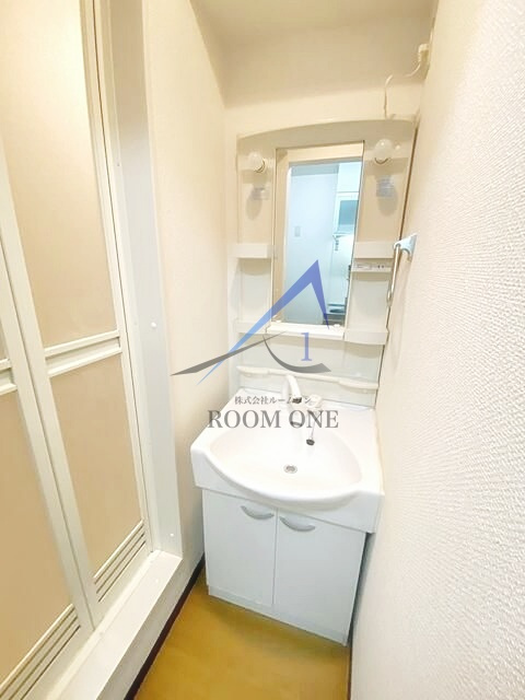 スプリングヒルズの洗面所|独立洗面台です。