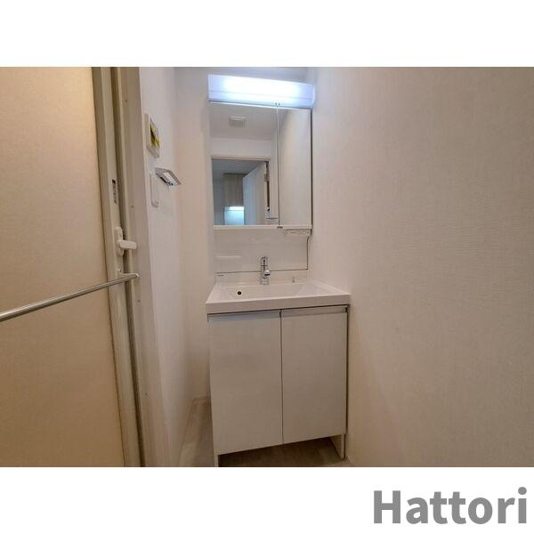 スプランディッド中之島DUEの洗面所