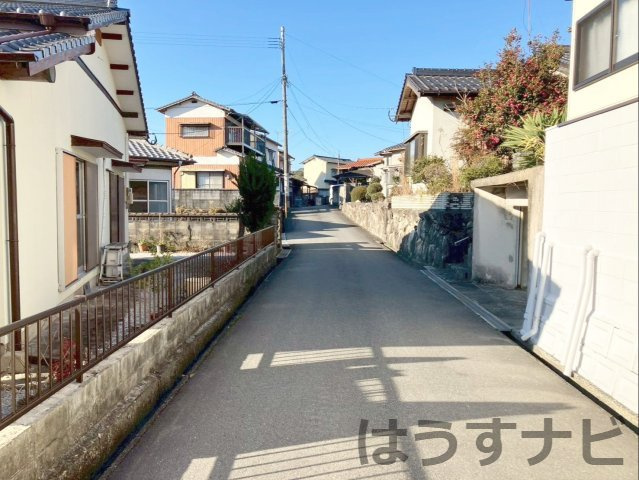 嘉穂郡桂川町大字土居　土地の前面道路含む現地写真|前面道路含む現地写真です！