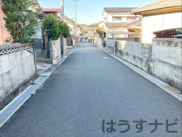 嘉穂郡桂川町大字土居　土地の前面道路含む現地写真|前面道路含む現地写真です！