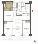 ラポール二十四軒2号館の画像