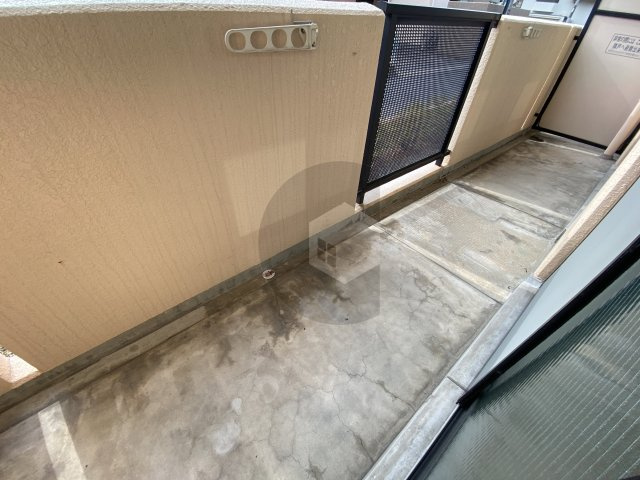 プルミエハイツ花園のバルコニー