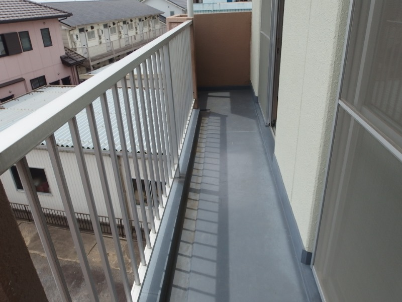 コーポ前田のバルコニー