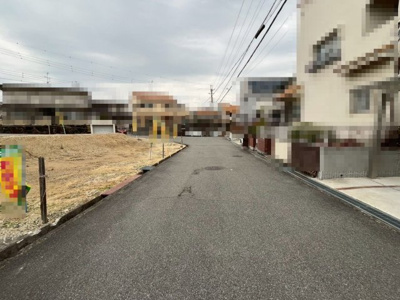 【前面道路含む現地写真】 | 赤坂台５丁　売土地　全２区画 | お好きなプランで夢のマイホームを建てて下さいね♪