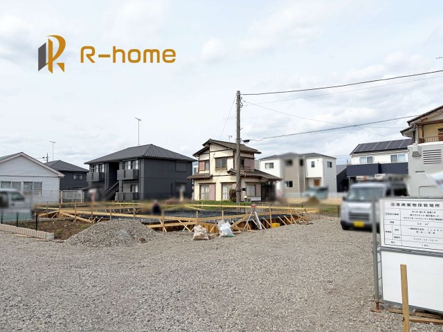 第2古河市諸川　新築戸建て　2号棟の外観|ご予約を頂ければ、『平日』はもちろん『早朝』や『夜間』もご見学可能です♪お気軽にお申し付けください♪