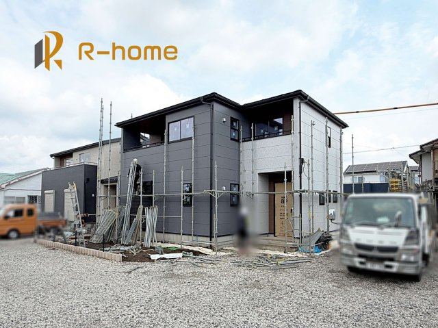 第2古河市諸川　新築戸建て　2号棟の外観|ご予約を頂ければ、『平日』はもちろん『早朝』や『夜間』もご見学可能です♪お気軽にお申し付けください♪