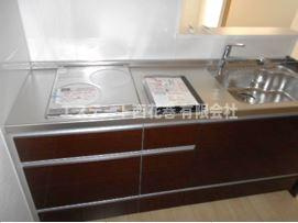 ハイム　アザリアのキッチン|2口IHクッキングヒーター